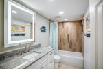 All new shared guest bathroom 